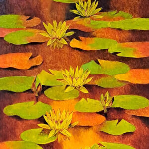 Waterlilies XXXV [ 60 X 30 inches ]