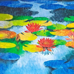 Waterlilies XXXVI [ 30 X 60 inches ]