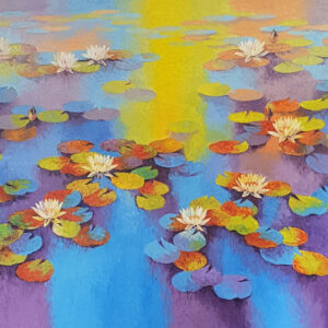 Waterlilies XXXVII [ 78 X 90 inches ]