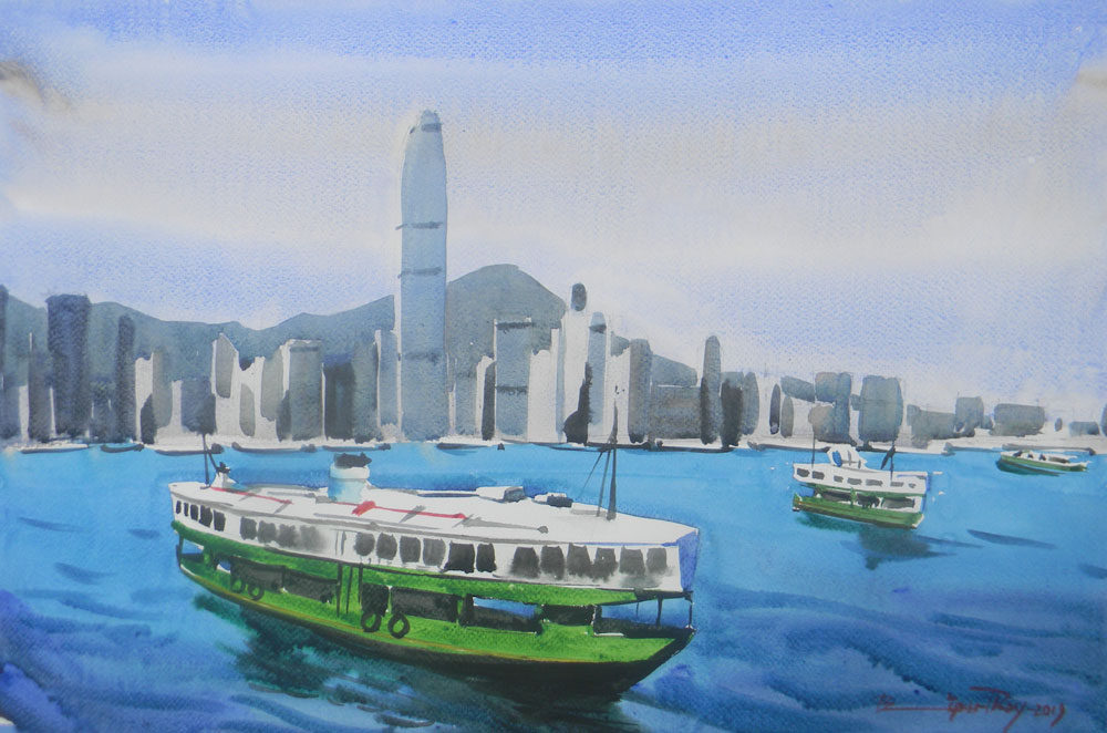 Painting of Hongkong