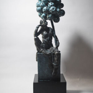 Thoughts [ 18 X 5 X 5 inches ]