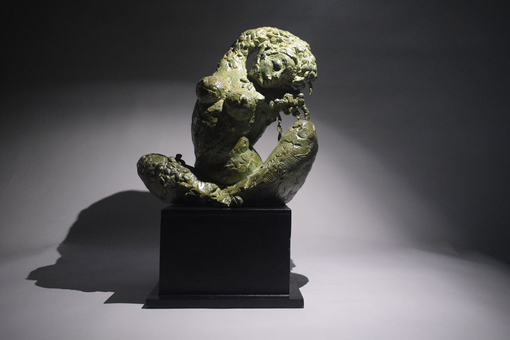 Figurative sculpture in Bronze