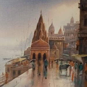 Benaras 4 [ 17 X 14 inches ]