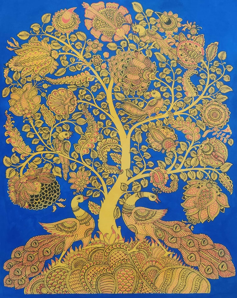 Painting on canvas of Tree of life