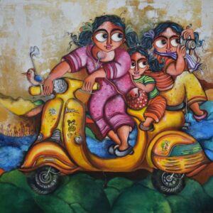 Joyride Chronicles [ 36 X 48 inches ]