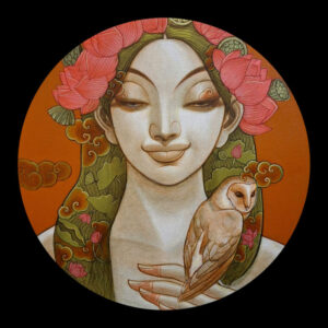 Padmalakshmi [ 24 X 24 inches ] SOLD