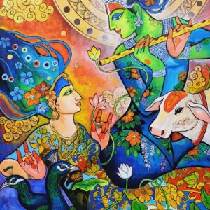 Divine Melody [ 48 X 36 inches ]