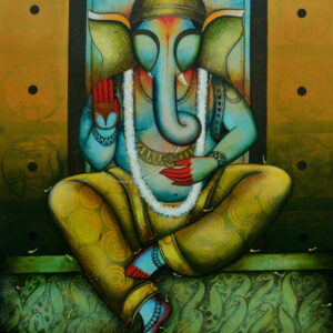 God of Wisdom [ 60 X 48 inches ]