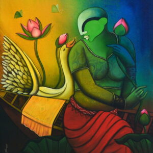 Harmony in Silence [ 42 X 36 inches ]