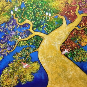 The Golden Tree [ 42 X 60 inches ]
